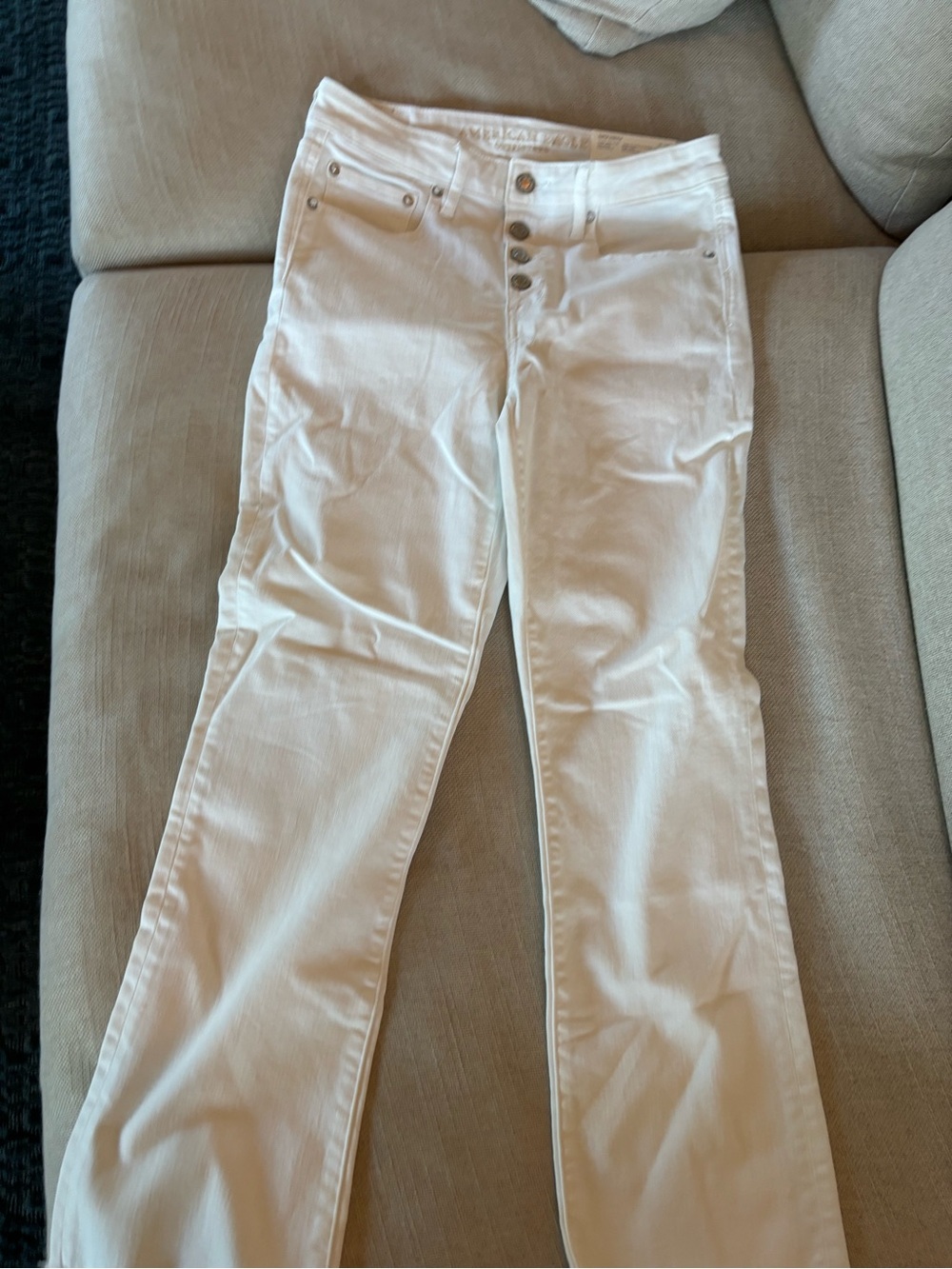 American Eagle Outfitters High-Rise Crop Flare